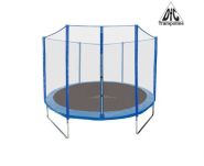 Батут DFC Trampoline Fitness с сеткой 14FT-TR-B