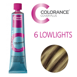 Goldwell Colorance Cover Plus Lowlights 6 Natural - Тонирующая крем-краска  60 мл