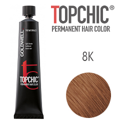 Goldwell Topchic 8K - Стойкая краска для волос - Светло-медный 60 мл.