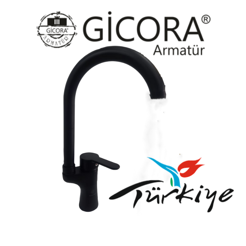 GİCORA | Metbex moyka kranti  | Material latun, Reng qara