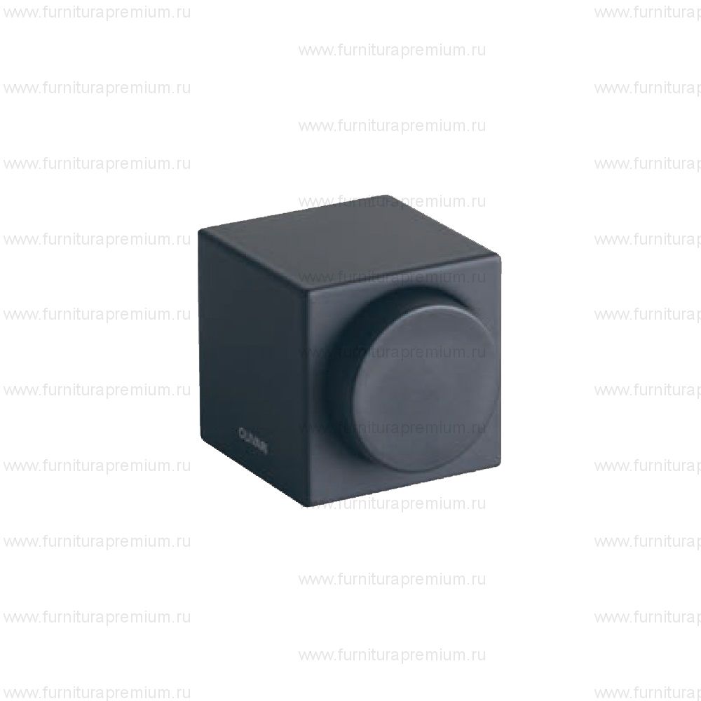 Ограничитель открывания для двери Olivari Cubo S B136S black