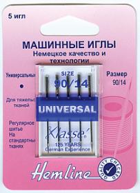 фото Иглы машинные HEMLINE универсальные 130/705H № 90 100.90