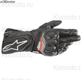 Перчатки Alpinestars SP-8 V3, Черно-белые