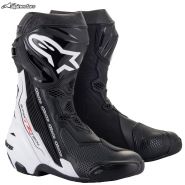 Мотоботы Alpinestars Supertech R, Чёрно-белые