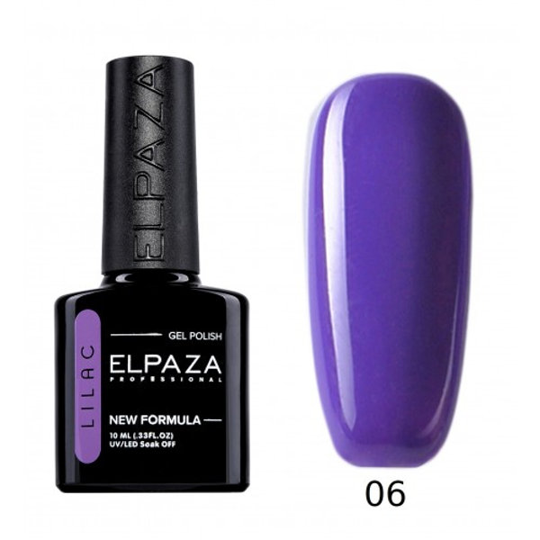 ELPAZA ГЕЛЬ-ЛАК LILAC 06  10мл.