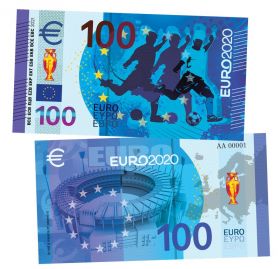 100 евро - EURO 2020. Чемпионат Европы по футболу. UNC SoftTouch Oz ЯМ