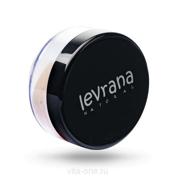 Сухой минеральный хайлайтер Light beam серебро Levrana 5 г ECOCERT