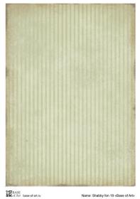 Декупажная карта Base of art, 20*30 см, Shabby fon 19