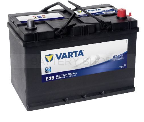 VARTA Blue Dynamic 75 Ah 680 A Е25 D26L VARTA Blue Dynamic 75 Ah 680 A Е25 D26L