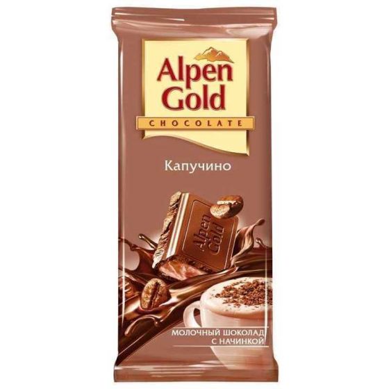 Шоколад Alpen Gold капучино