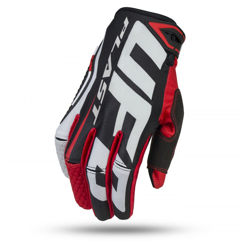 UFO Blaze Glove Black перчатки для мотокросса, черные