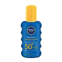Nivea Sun Солнцезащитный спрей «ЗАЩИТА И УВЛАЖНЕНИЕ», 200мл SPF50