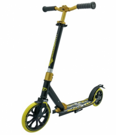 Самокат ТТ 210 jogger черно-желтый