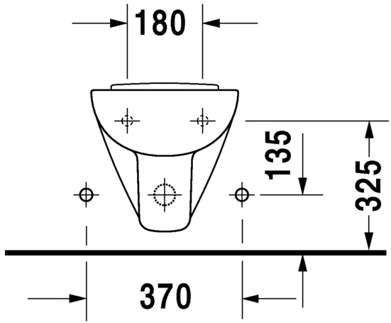 Биде Duravit подвесное D-Code 223715 ФОТО