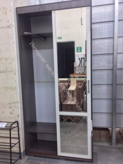 Прихожая "Варда" (Белый/Ясень тёмный)