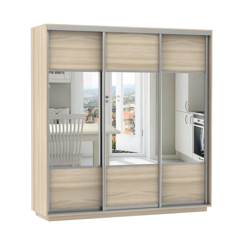 Шкаф-купе Экспресс Комби трио Ш2100*600