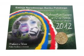 Польша 2 злотых - СТАДИОНЫ Евро-2012 (Стадион Варшавы), ОФИЦИАЛЬНЫЙ ВЫПУСК Msh
