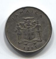 10 центов 1981 Ямайка