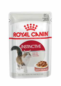 Royal Canin Instinctive Корм консервированный для взрослых кошек, соус, 85г