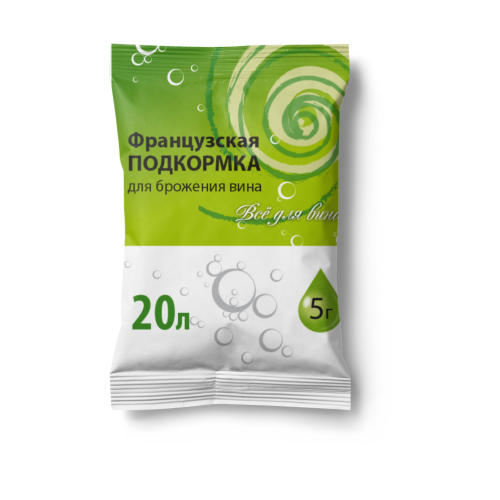Французская подкормка для брожения вина, 5 гр