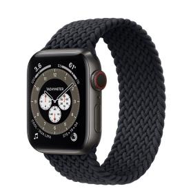 Часы Apple Watch Edition Series 6 GPS + Cellular 40mm Space Black Titanium Case with Charcoal Braided Solo Loop