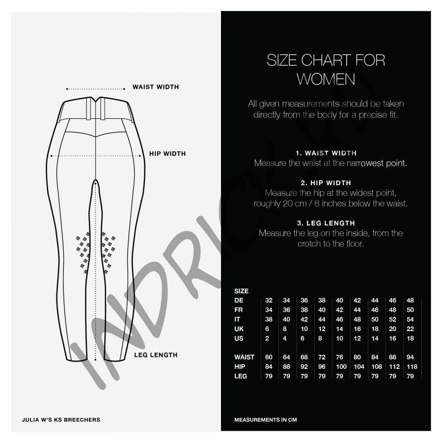 Бриджи для верховой езды Julia Grip коленная лея