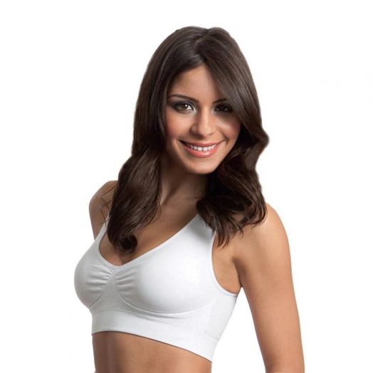Бюстгальтер беcшовный Ahh Bra, цвет Белый