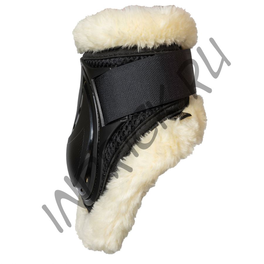 Ногавки Air Flow меховые зад капли черные