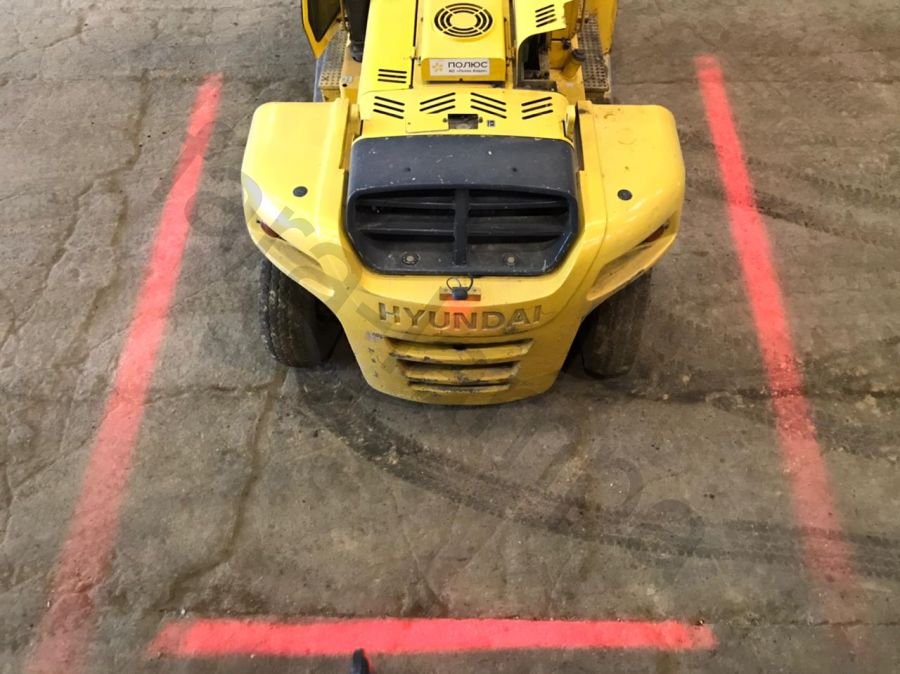 Маркерные фонари визуальной системы безопасности (линия)