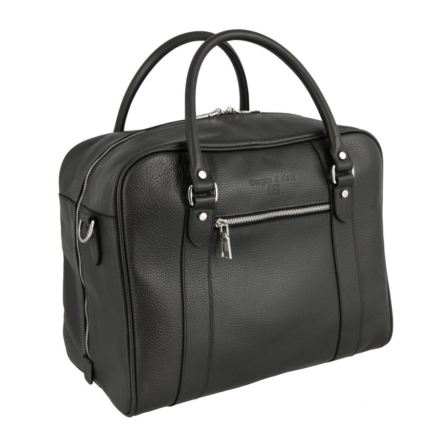 Дорожная сумка Sergio Belotti 8014 Napoli grey-brown
