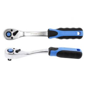 HT1R324 Трещотка изогнутая с кнопкой 1/4", 72 зубца HÖGERT