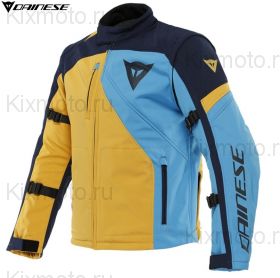 Куртка Dainese Ranch Tex, жёлто-голубая