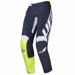 UFO Indium Pants Blue/Neon Green штаны для мотокросса и эндуро, синие