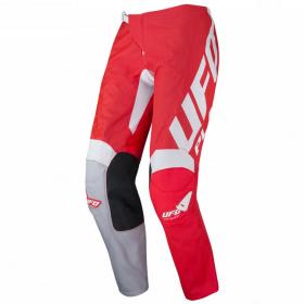 UFO Indium Pants Neon Red штаны для мотокросса и эндуро, красные