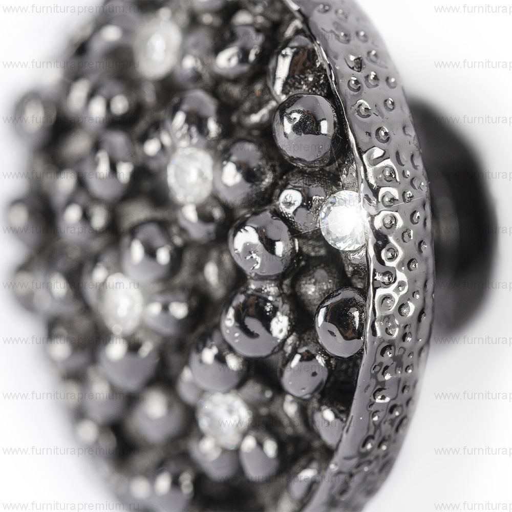 Мебельная ручка-кнопка PullCast Caviar LE4011