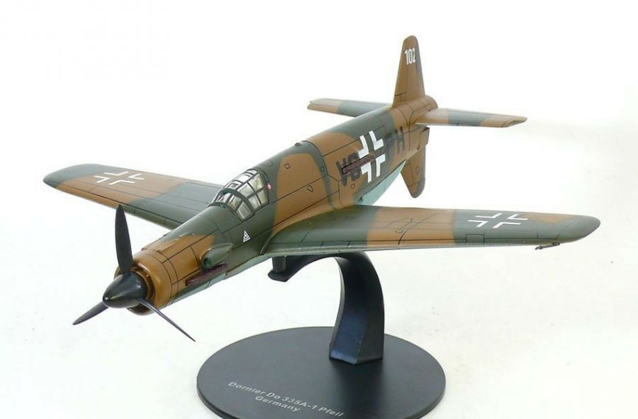 Тяжёлый немецкий истребитель Dornier Do-335 A-1 в масштабе 1/72 IXO-ALTAYA