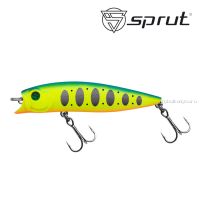 Воблер Sprut Okami 90F 90 мм / 12 гр / Заглубление: 0,1-0,5 м / цвет: FBTR