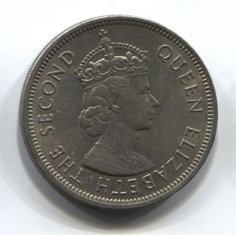 1 доллар 1973 Гонконг XF