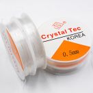 фото Эластичная нить-резинка  Crystal Tec Корея без оплетки цвет прозрачный FSS-01.05