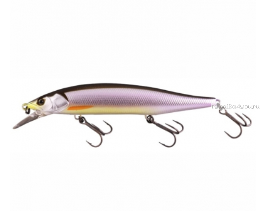 Воблер Jackall RV-Minnow 110 SP 11см, загл. 0,5-1,0 Цвет: pearl wakasagi