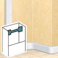 Legrand 50х80: Скоба (зажим для кабеля)