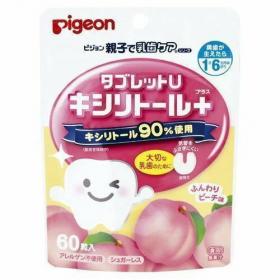 Pigeon Таблетки от кариеса со вкусом персика