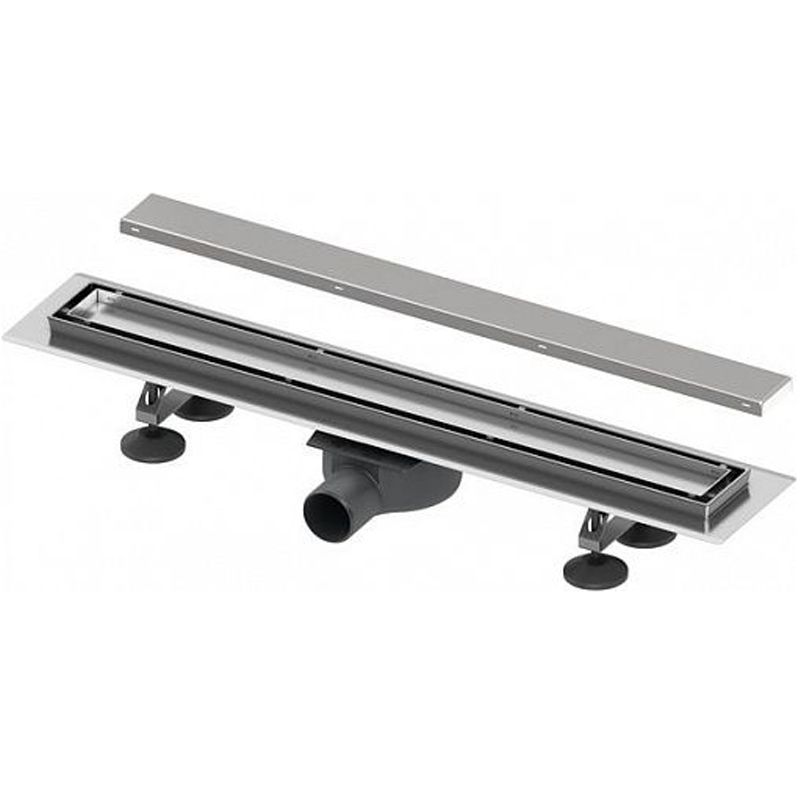 Изображение Душевой лоток Tece Linus 90 15103099 с решеткой Хром