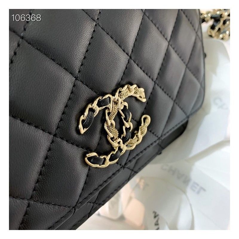 Кошелек CHANEL на цепочке 19,5х13 см