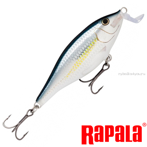 Воблер RapaIa Shallow Shad Rap 90мм / 12 гр / Заглубление: 1,8 - 2,4 м / цвет: SSR09-ALB