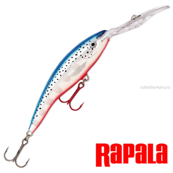 Воблер RapaIa Tail Dancer Deep 90мм / 13 гр /Заглубление: 0 - 6 м /  цвет: TDD09-BFL