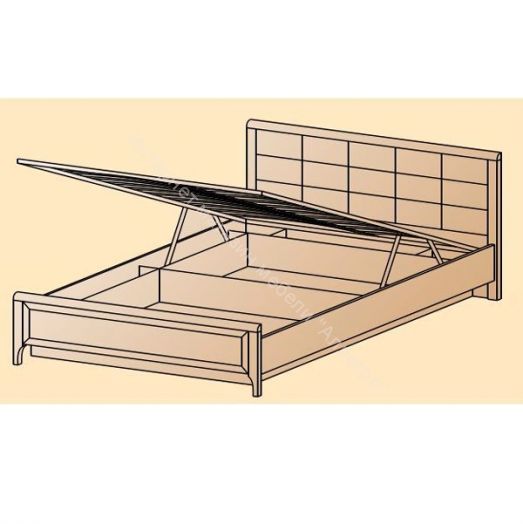 Карина Кровать КР-1031/32/33/34  с П /мех и мягким изголовьем