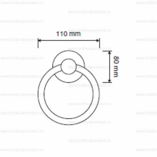 Ручка-стучалка Linea Cali Anello 357