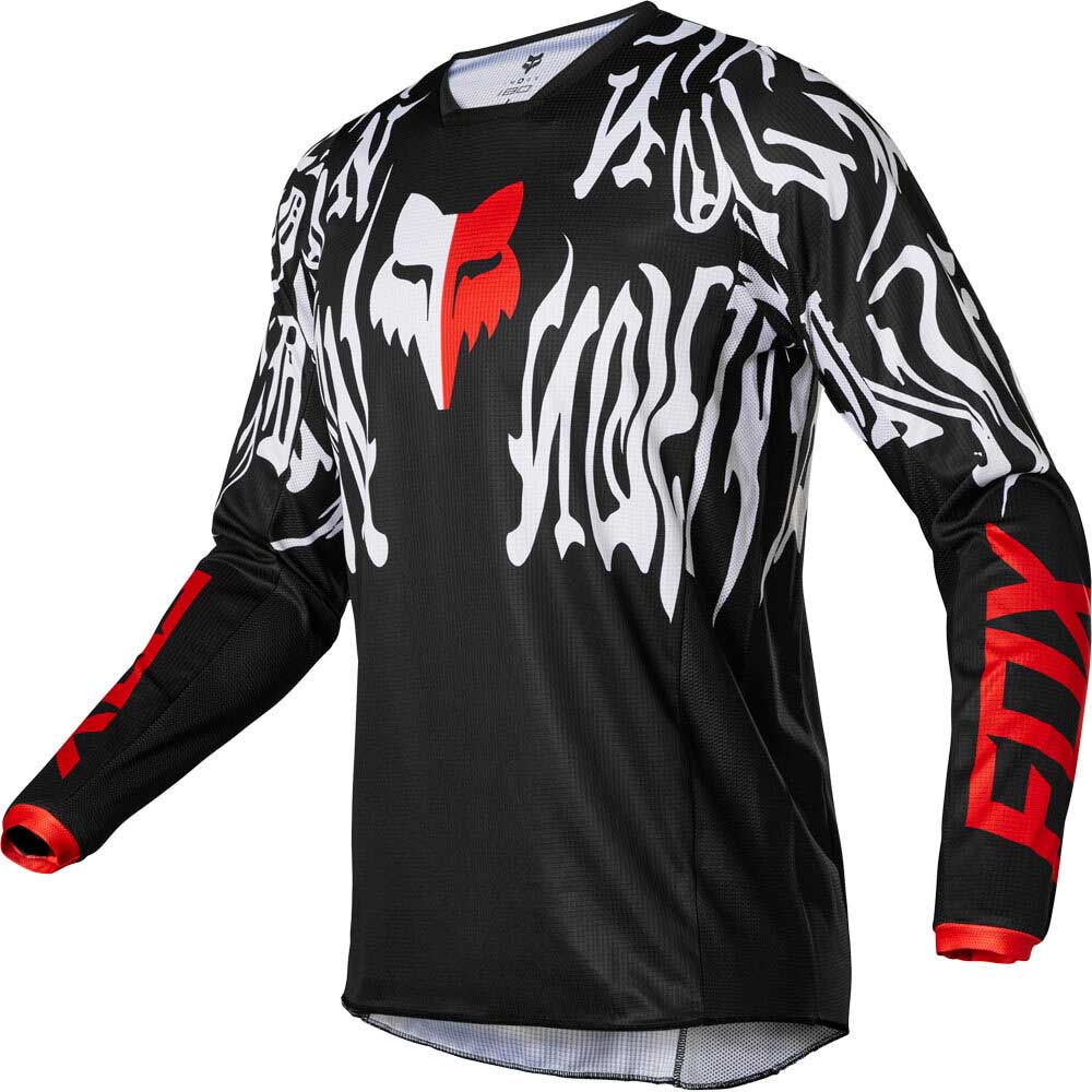 Fox 180 Peril Black/Red джерси для мотокросса