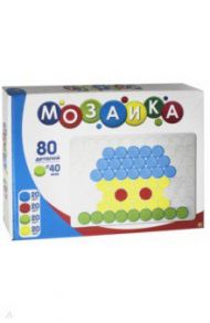 Мозаика (80 фишек, белое поле) (М-9585)